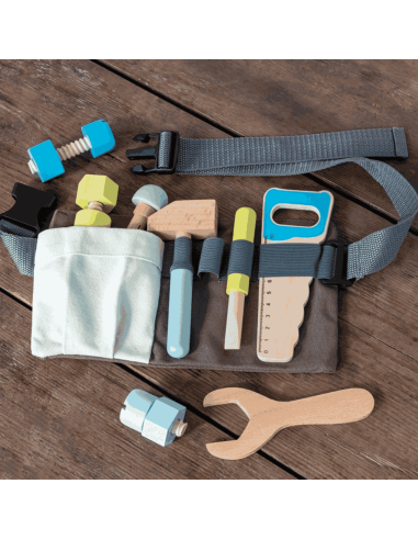 Ceinture à outils en bois - Rex London