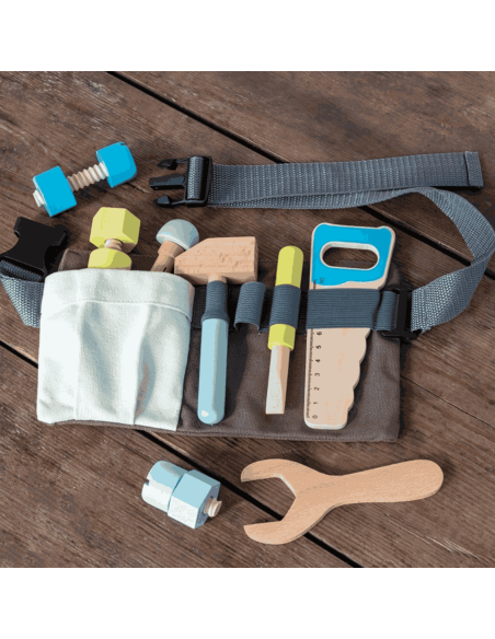 Ceinture à outils en bois - Rex London