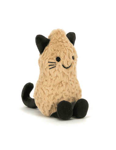 Peluche Amuseable Cacahuète Chat cat outfit -...