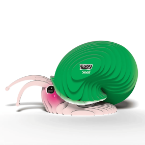 Eugy puzzle Escargot 3D en carton 2
