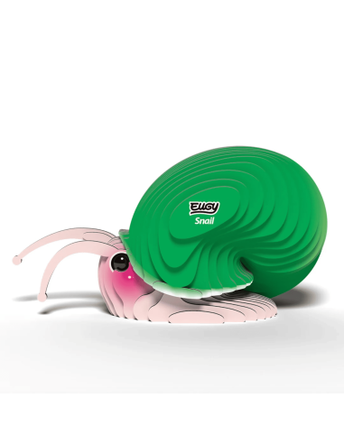 Eugy puzzle Escargot 3D en carton