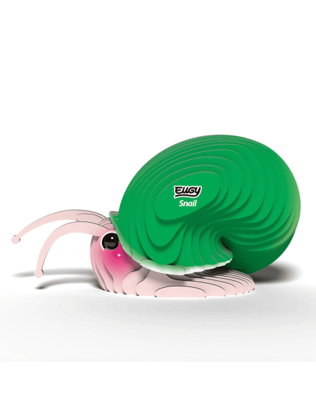 Eugy puzzle Escargot 3D en carton