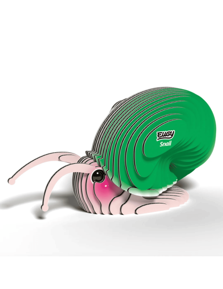 Eugy puzzle Escargot 3D en carton