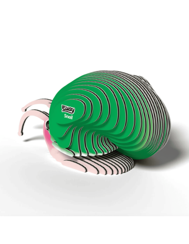 Eugy puzzle Escargot 3D en carton