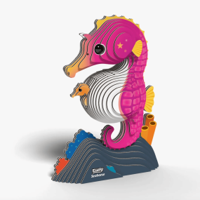 Eugy puzzle Hippocampe 3D en carton