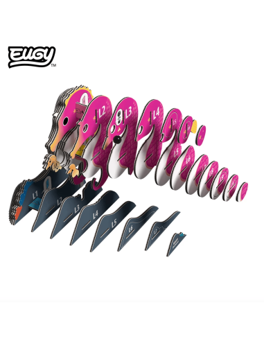 Eugy puzzle Hippocampe 3D en carton