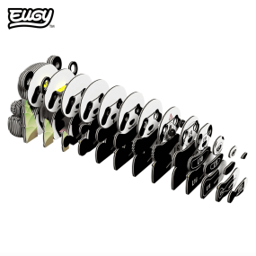 Eugy puzzle Panda Géant 3D en carton 2