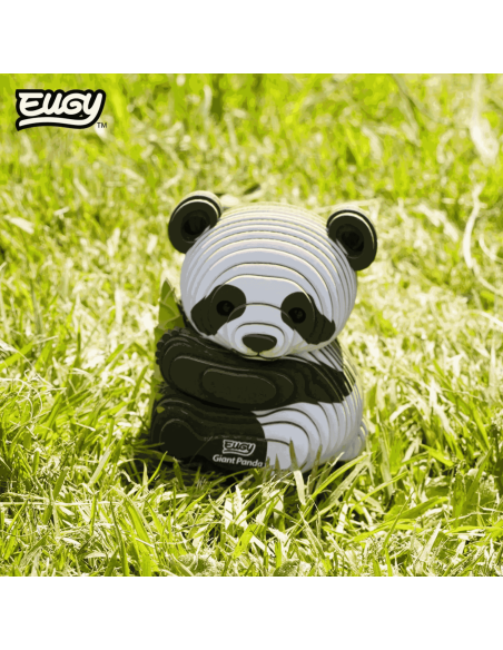Eugy puzzle Panda Géant 3D en carton