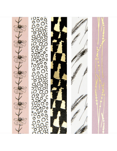 washi tape paper poetry in the meadow