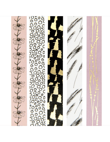 washi tape paper poetry in the meadow
