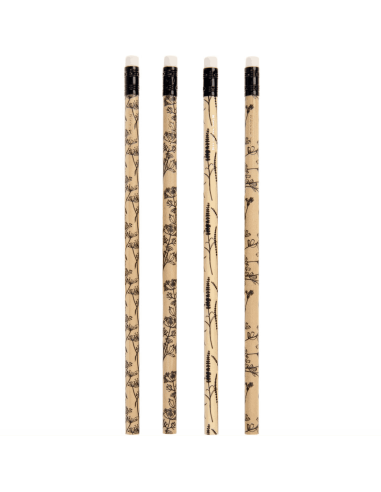 Set de 4 crayons à papier "In the meadow" -...