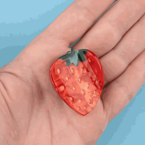 Petite Pince à cheveux Fraise - Coucou Suzette