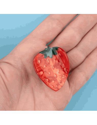 Petite Pince à cheveux Fraise - Coucou Suzette
