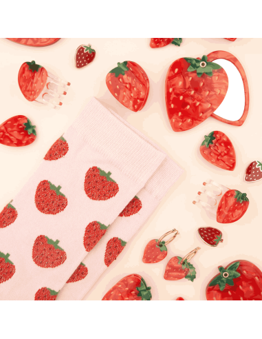Petite Pince à cheveux Fraise - Coucou Suzette