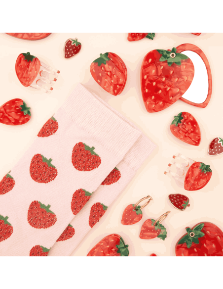 Petite Pince à cheveux Fraise - Coucou Suzette