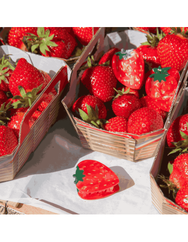 Petite Pince à cheveux Fraise - Coucou Suzette