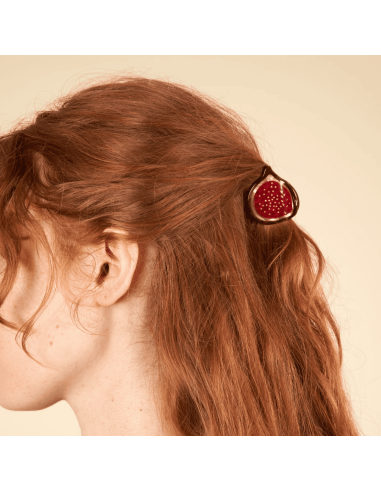 Petite Pince à cheveux Figue - Coucou Suzette