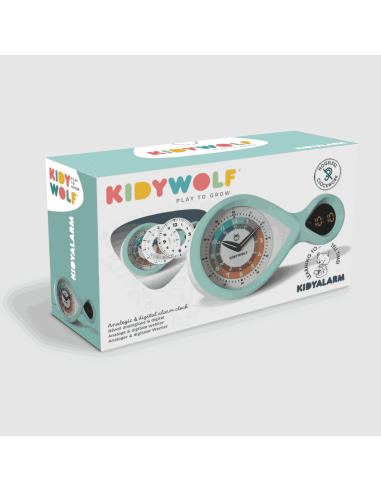 Réveil Kidyalarm menthe - Kidywolf