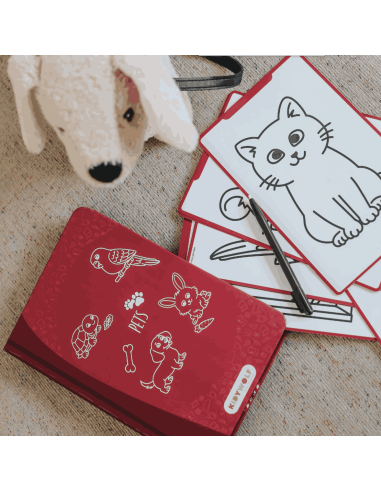 Tablette à dessin Kidydraw - mini Pets - Kidywolf