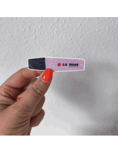 Autocollant holographique surligneur La Boss