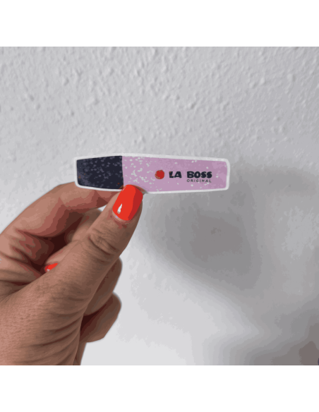 Autocollant holographique surligneur La Boss