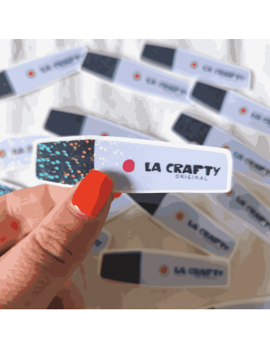 Autocollant holographique surligneur La Crafty