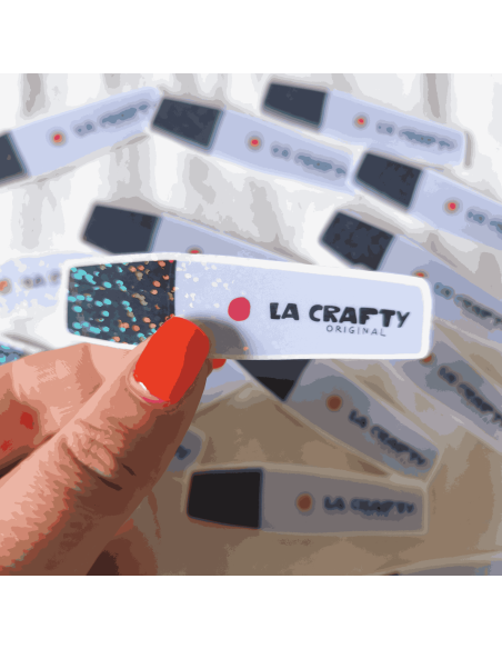 Autocollant holographique surligneur La Crafty