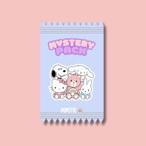 Autocollant surprise "mystery pack"