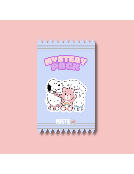 Autocollant surprise "mystery pack"