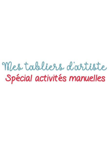 Tablier d'artiste Tigre 3/6 ans - Crea Lign'
