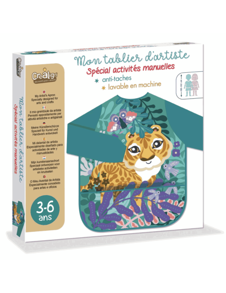 tablier manches longues enfants