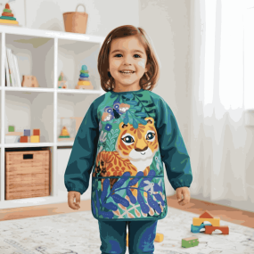 Tablier d'artiste Tigre 3/6 ans - Crea Lign'