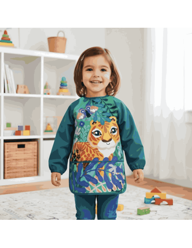 Tablier d'artiste Tigre 3/6 ans - Crea Lign'