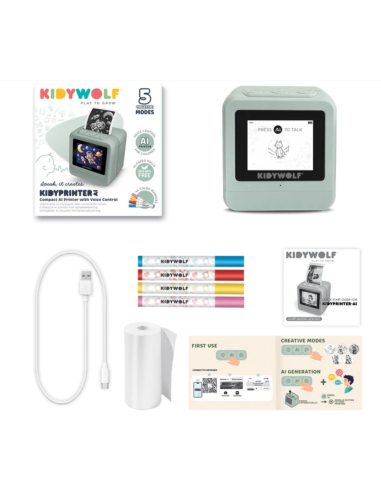 imprimante enfants kidywolf intelligence artificielle