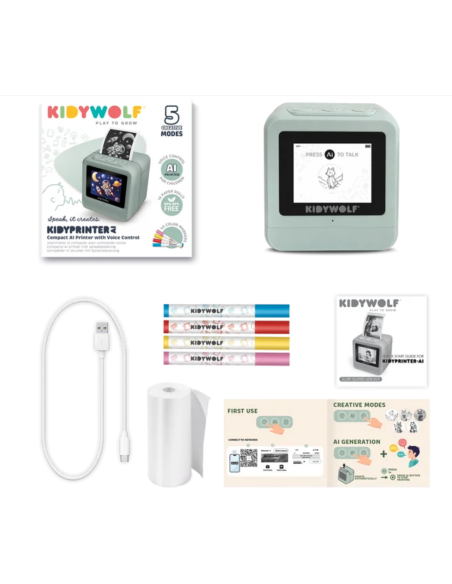 imprimante enfants kidywolf intelligence artificielle