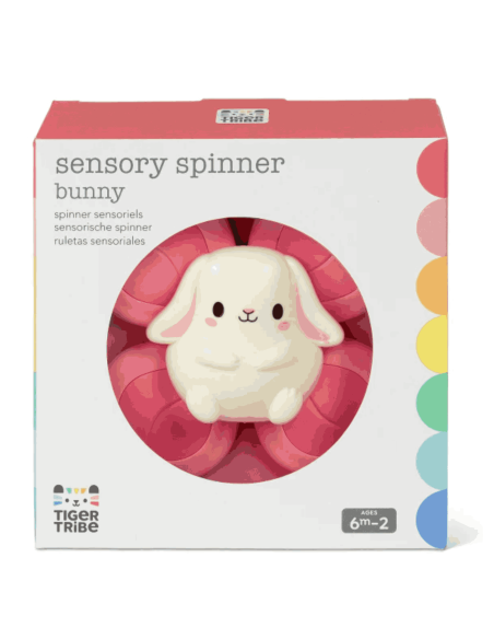 jouet d'éveil spinner à ventouse Lapin - Tiger tribe