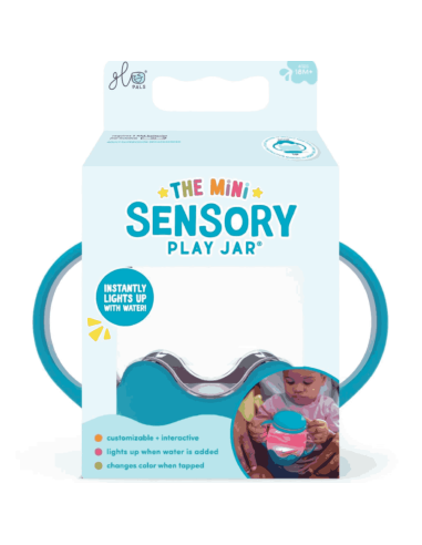 Petite jarre sensorielle Bleue - Glo Pals