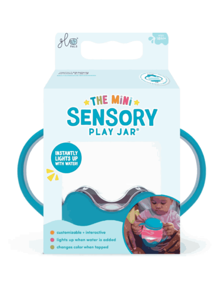 Petite jarre sensorielle Bleue - Glo Pals