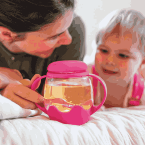 Petite jarre sensorielle Rose - Glo Pals