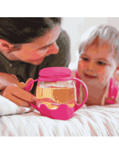 Petite jarre sensorielle Rose - Glo Pals