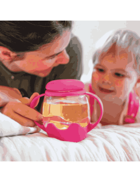 Petite jarre sensorielle Rose - Glo Pals