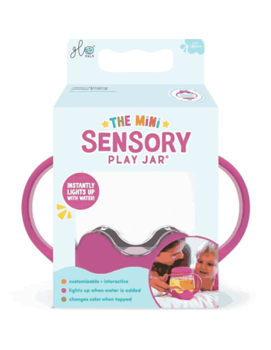 Petite jarre sensorielle Rose - Glo Pals