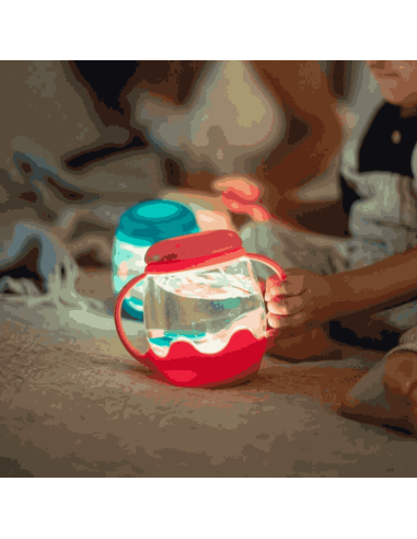 Petite jarre sensorielle Rose - Glo Pals