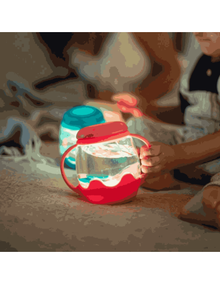 Petite jarre sensorielle Rose - Glo Pals