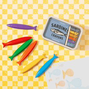 Boite de crayons sardines - Kikkerland