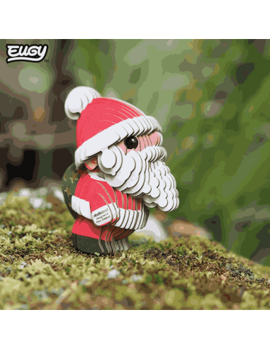 Eugy puzzle Père Noël 3D en carton