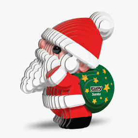 Eugy puzzle Père Noël 3D en carton