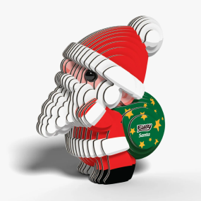 Eugy puzzle Père Noël 3D en carton 2