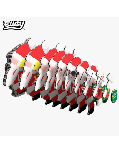 Eugy puzzle Père Noël 3D en carton