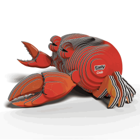 Eugy puzzle Crabe 3D en carton